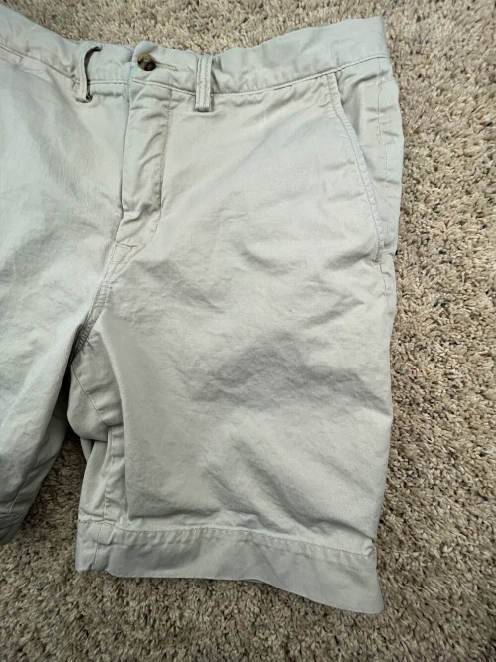 Polo Ralph Lauren Shorts Men’s Adult Cotton Size 34 Stretch Classic Fit Chino - Picture 8 of 15